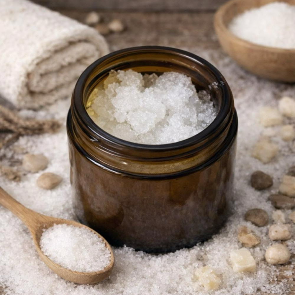 Glow Foot Scrub + Mask at Feather & Stone Massage in Valley Mills, TX