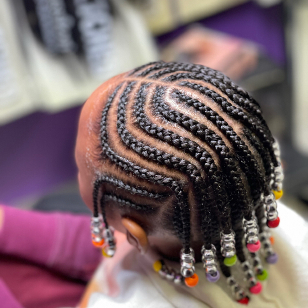 Natural kid braids at Tks Beauty Bar LLC in Memphis, TN