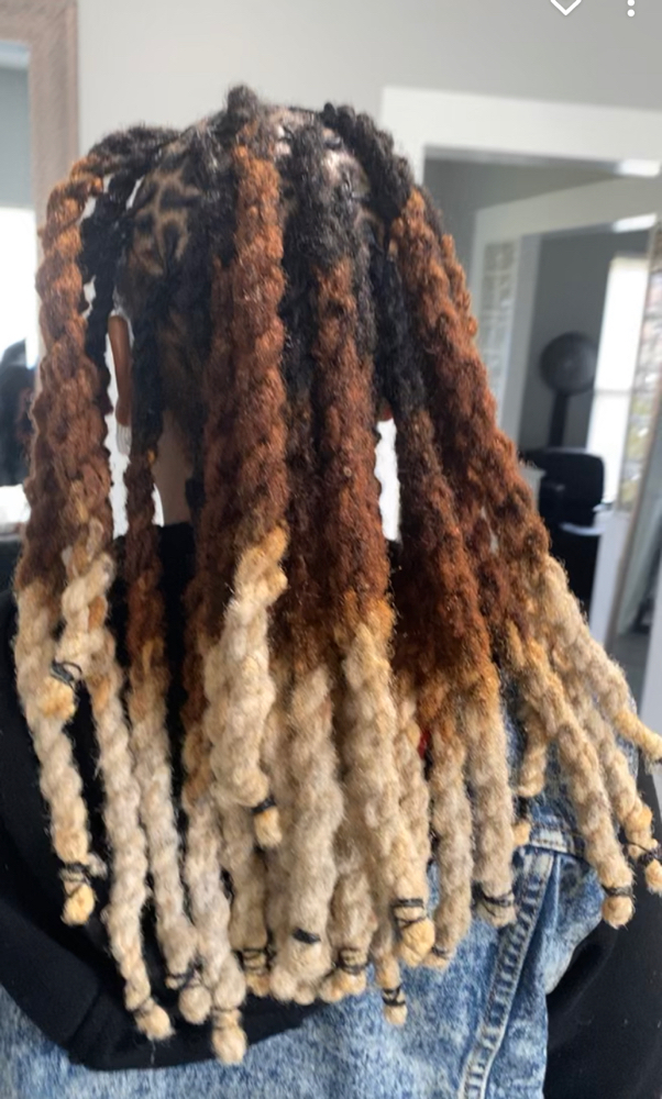 2 Strand On Locs
