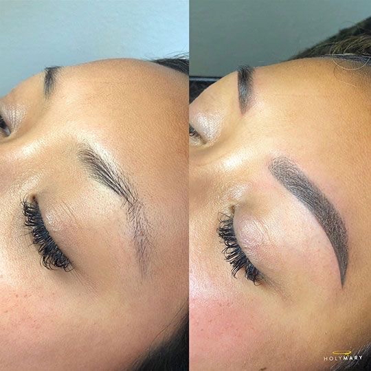 Ombre Powder Brow Touchup