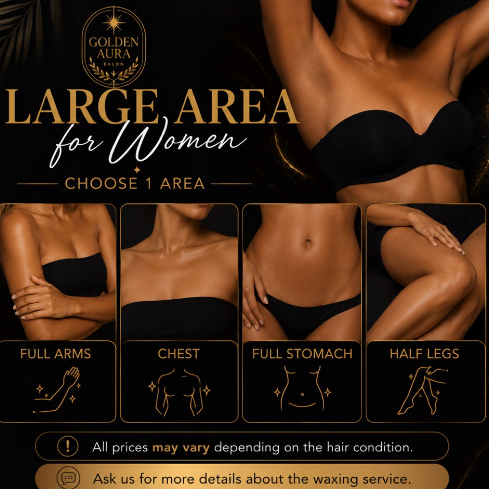 Large Area for Women at Golden Aura Salon in Concord, CA