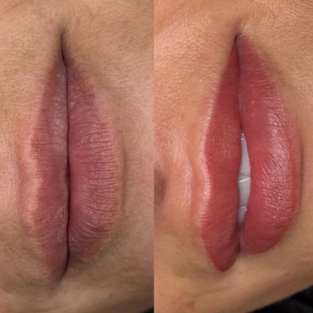 Lip blush 10-12 week follow up at Cassandra McKenna Beauty in Clifton Park, NY