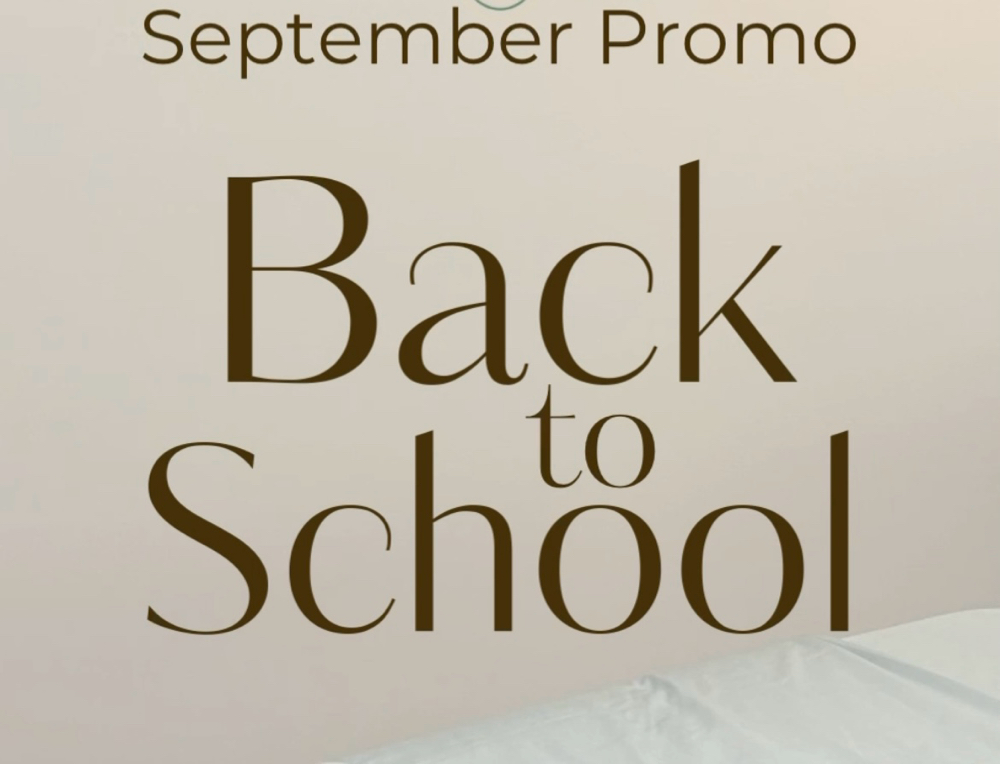 60 min Back To School Promo