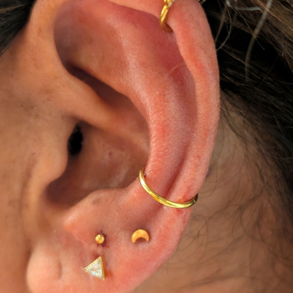 Ear Piercing at PMU Crew in West Valley, UT