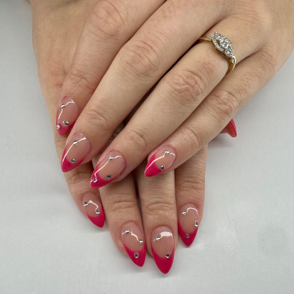 French Tip Add On at GlammbyGabb x LivsNailLounge in Monroe, OH