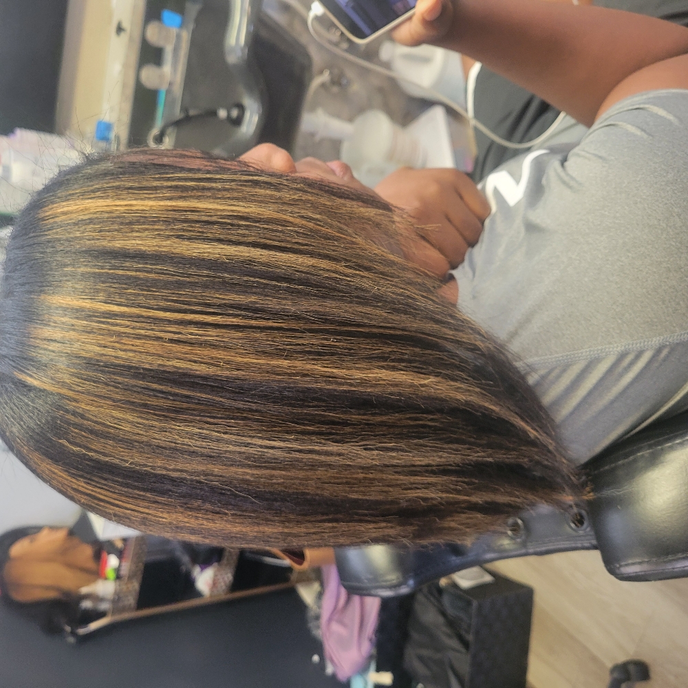 Silk Press Plus at Blessed Images in Nashville, TN