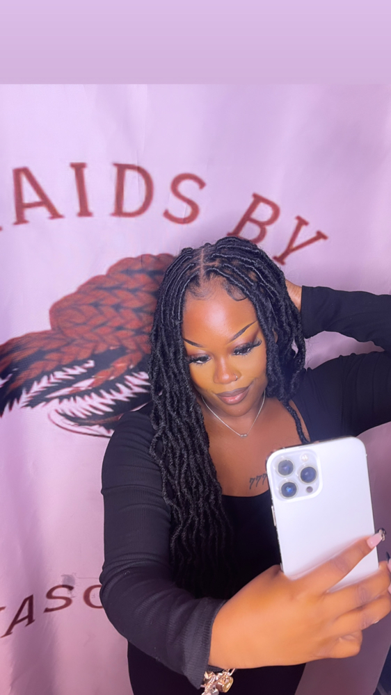 Goddness Locs (4packs x1) at BraidsByNasongae in Somerset, NJ
