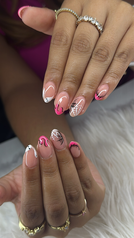 Full Set Acrylics- Short