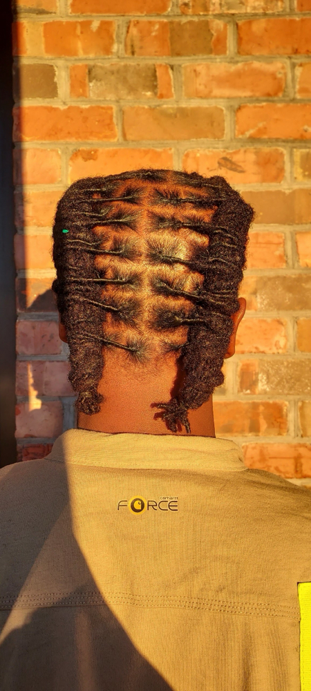 Loc Retwist Simple Ear Length at Crown Adjustments in Havelock, NC