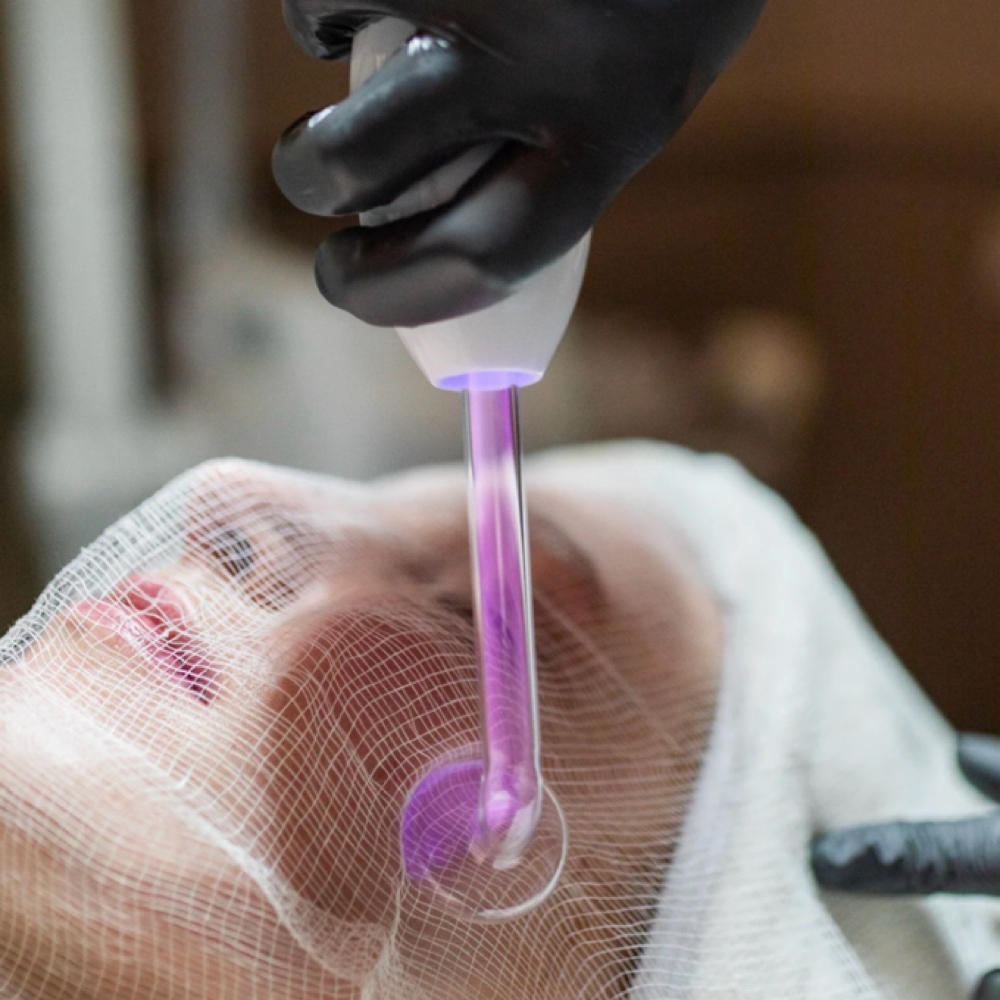 High Frequency Facial at Psalm 46 Aesthetics in Tempe, AZ
