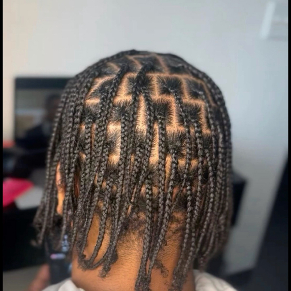 Individual Mens Braids at Nw2d Fayetteville in Fayetteville, AR