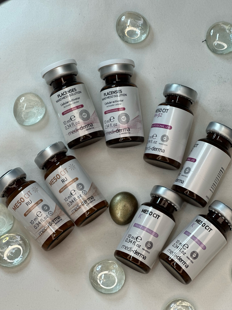 Add a serum to the microneedling RF