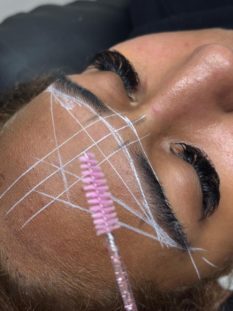 Eyebrows Wax+tint+lamination at Nails Time Nay in New York, NY