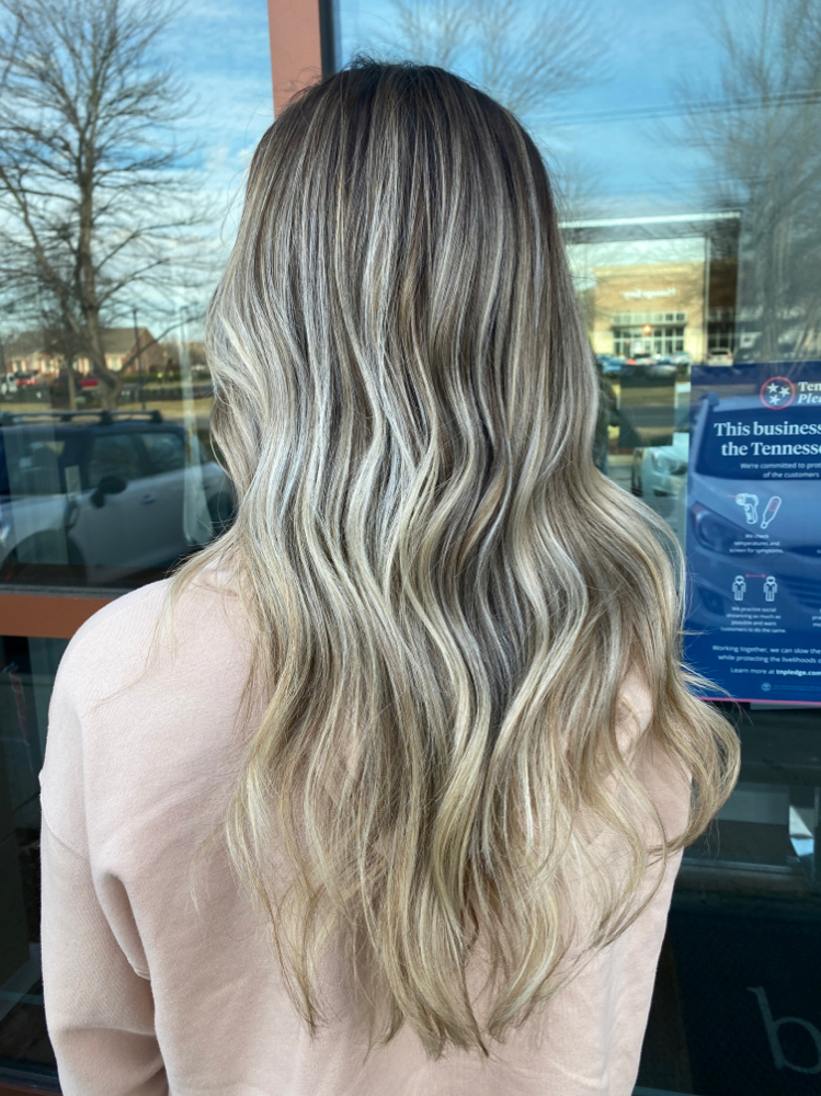 Partial Blonding Session