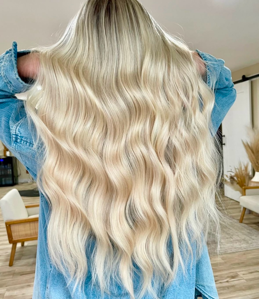 Full Blonding & Cut