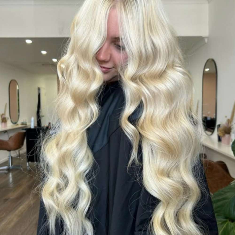 Three Weft Install at Sorella Hair co. in Las Vegas, NV