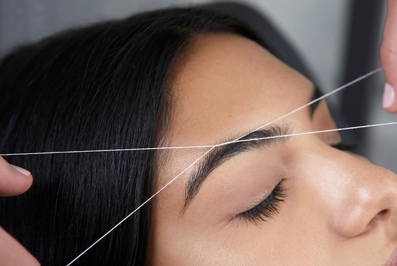 Eyebrow Threading