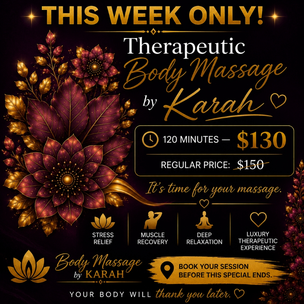 SALE!  Therapeutic Body Massage at Body Massage By Karah in Desoto, TX
