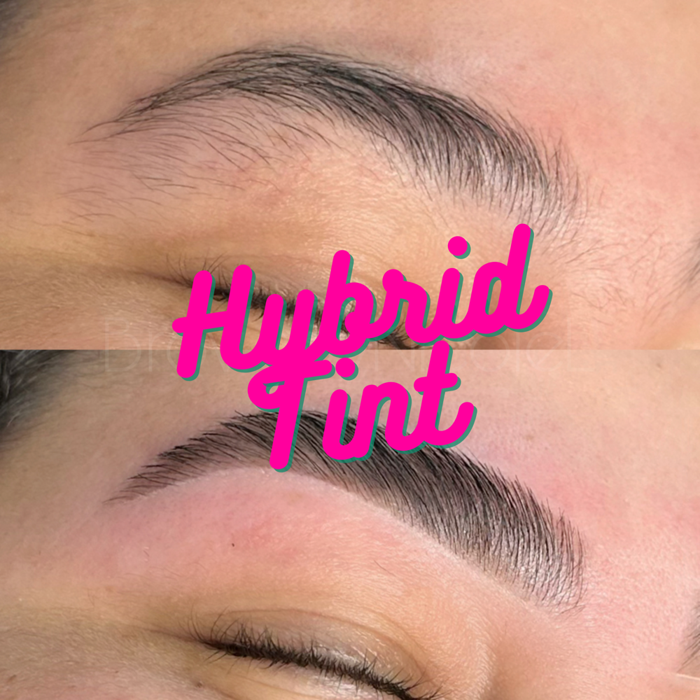 Brow Shaping + Hybrid Tint