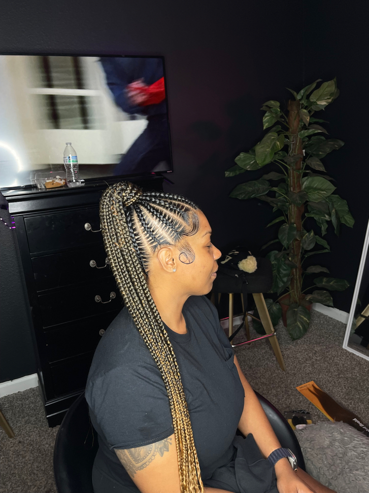 extended medium ponytail