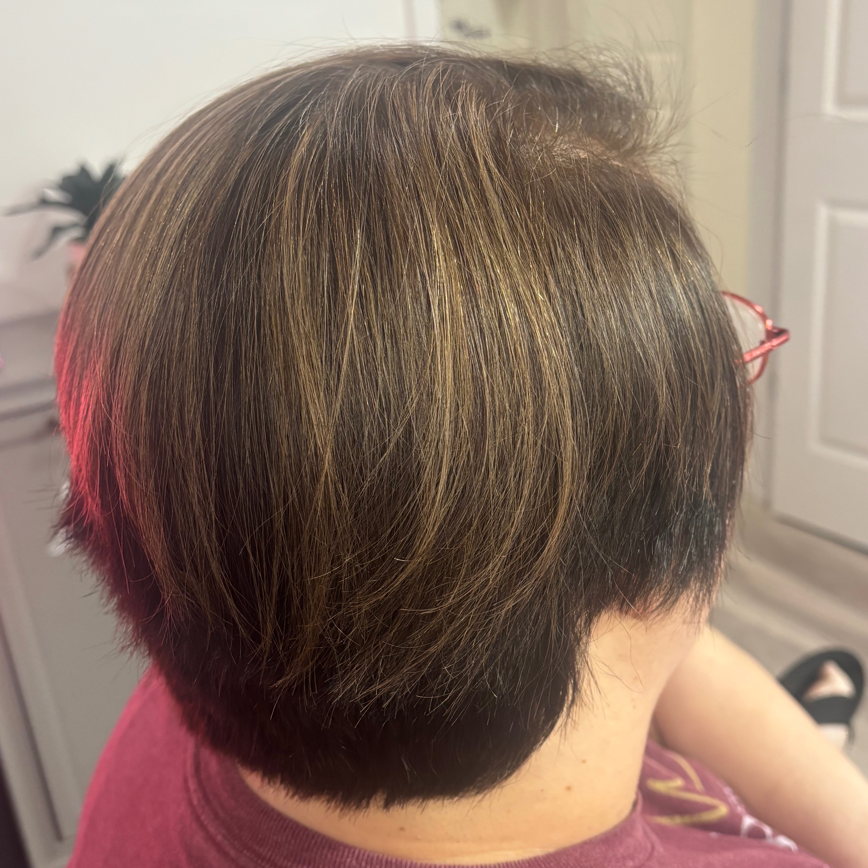 All over Color + Partial Highlight at Hair By Mariah in greer, SC