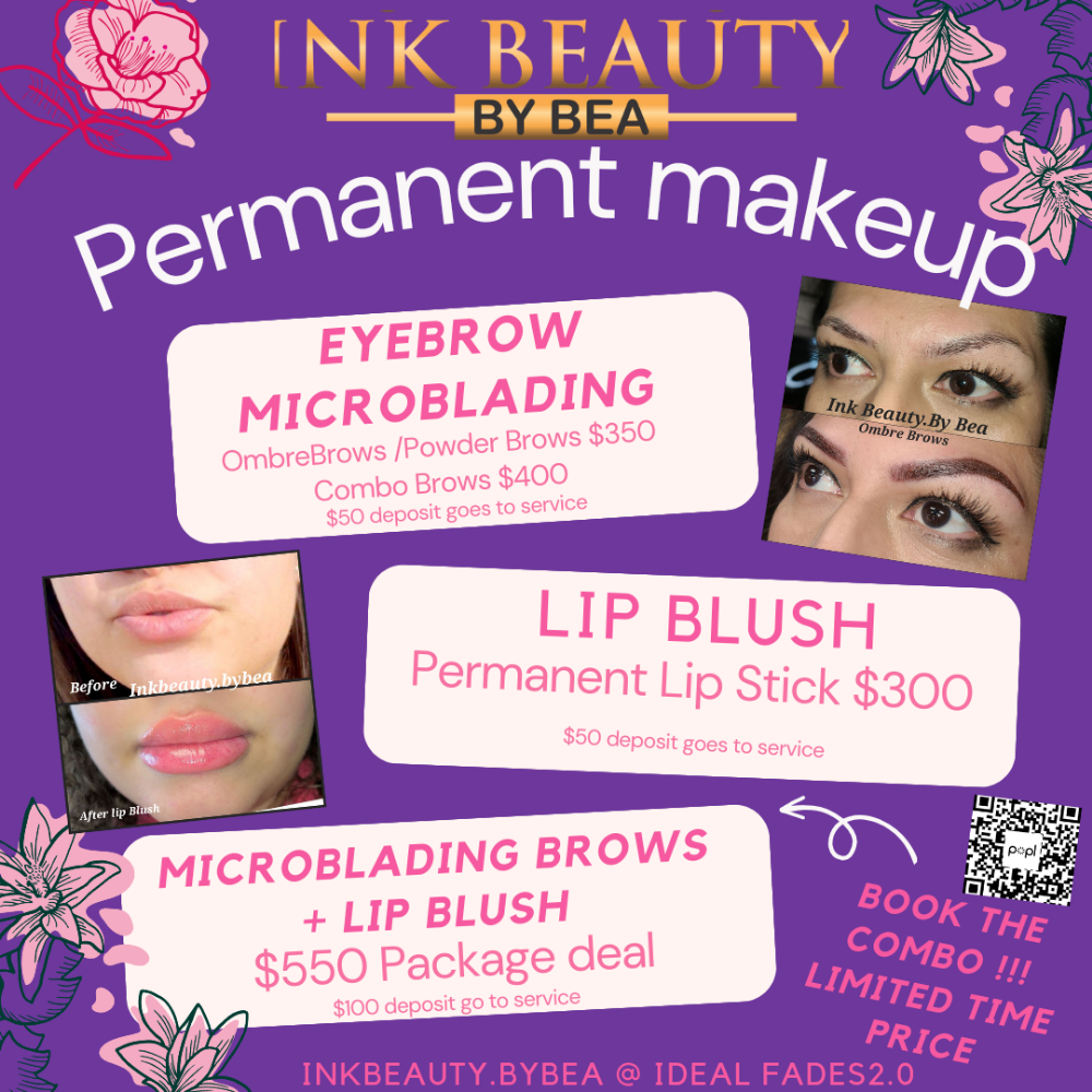 Permanent Brows &Lip Blush Combo