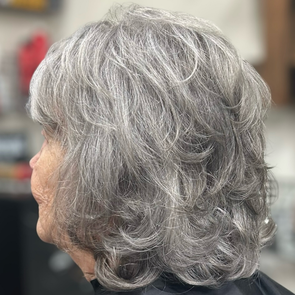 Shampoo+Blowout+Thermal Style at Julie's Shear Shack in BALDWYN, MS