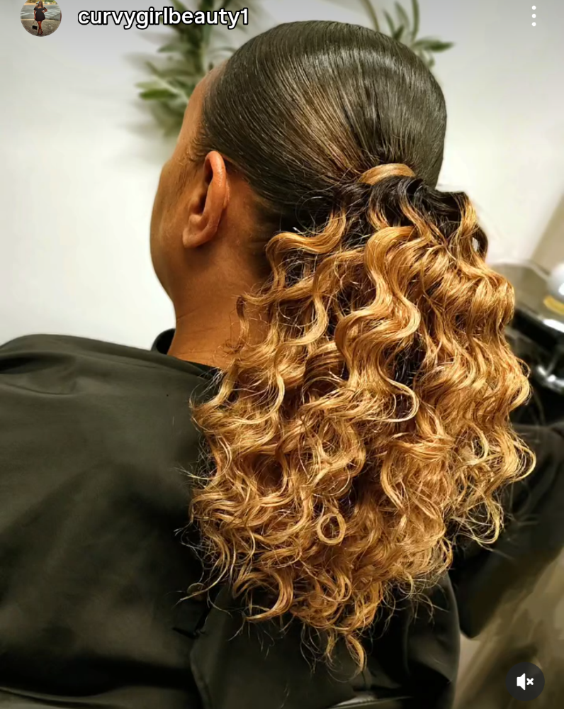 Ponytail at Curvygirlbeauty in Lee's Summit, MO