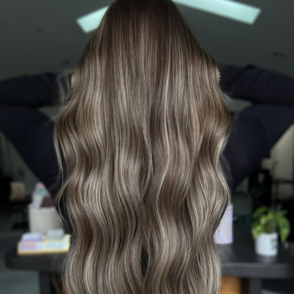 Full Teasy Lights/Balayage & Cut at Victoria Esparza Hair in Wichita, KS