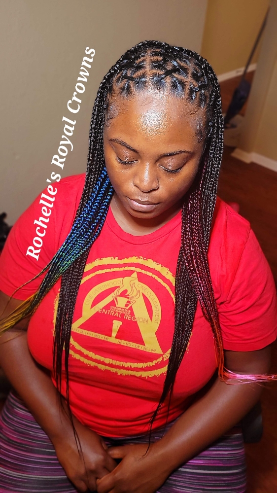 Half & Half Braid Styles