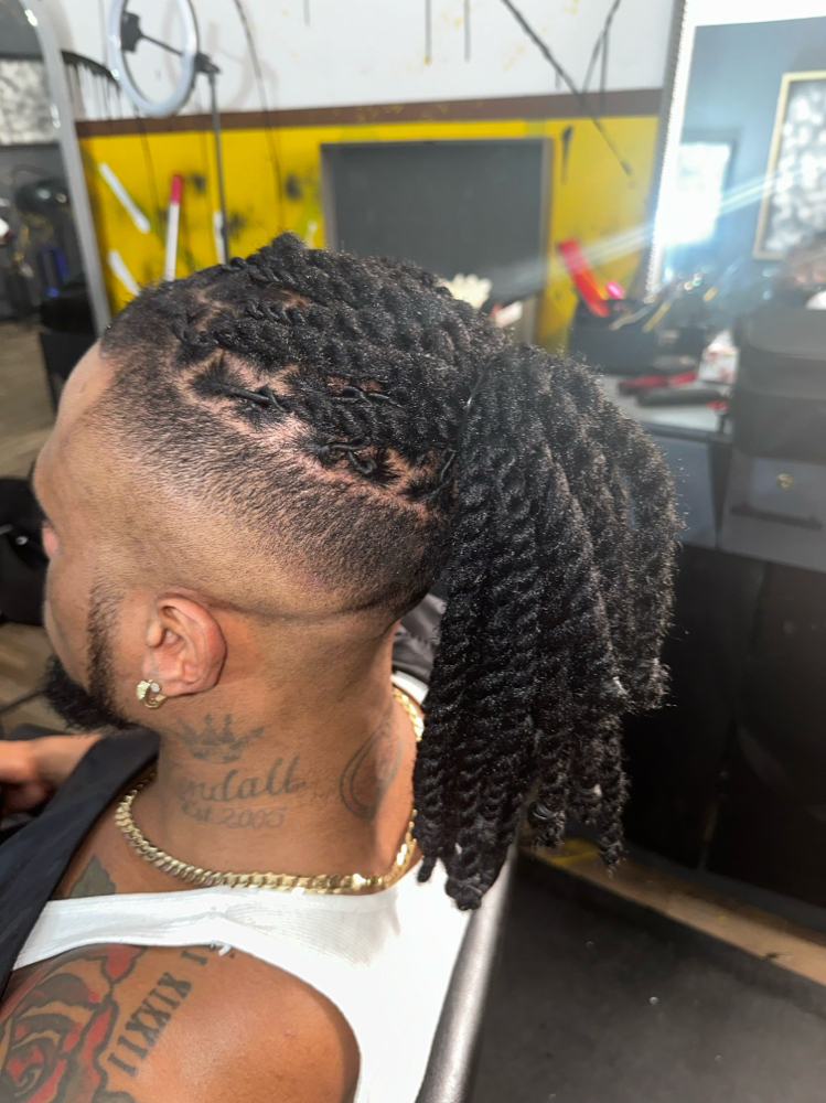 Invisible Locs /w Weave(shoulder)