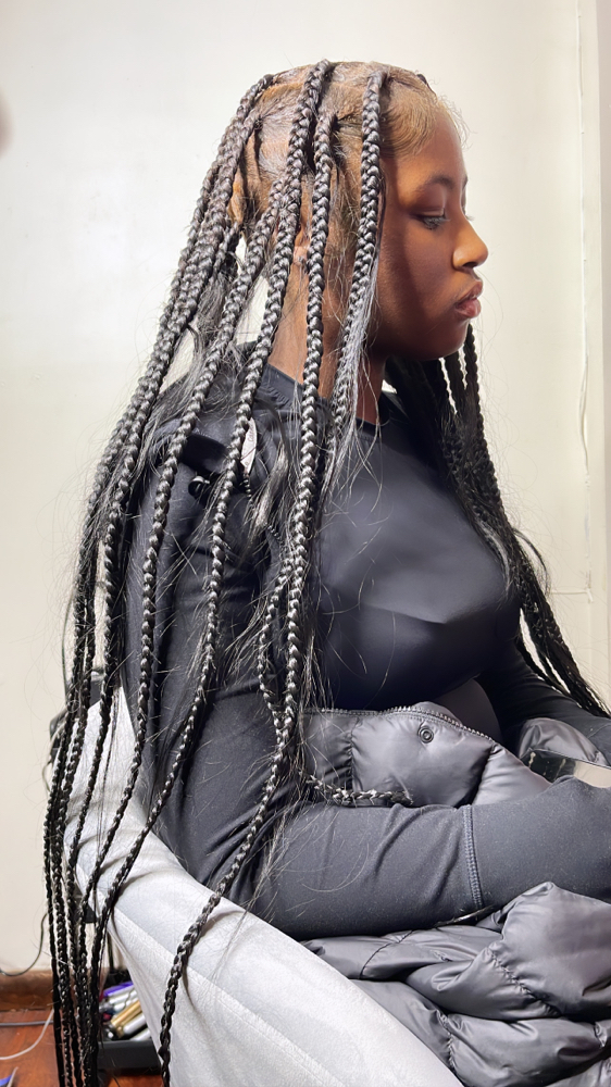 large bohemian knotless