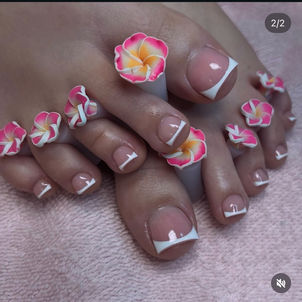 Acrylic Pedicure