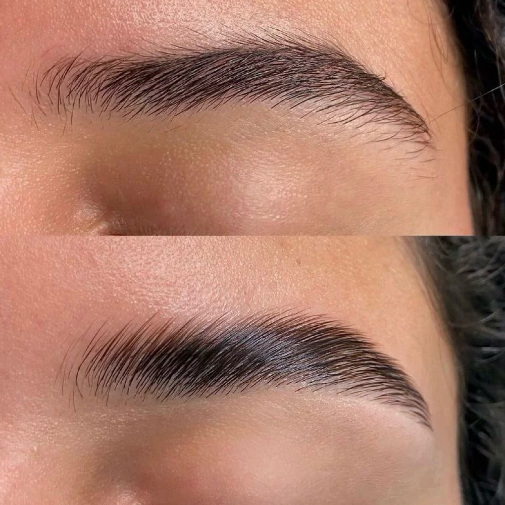 Brow Lamination at UNIQ LASHES in puyallup, WA