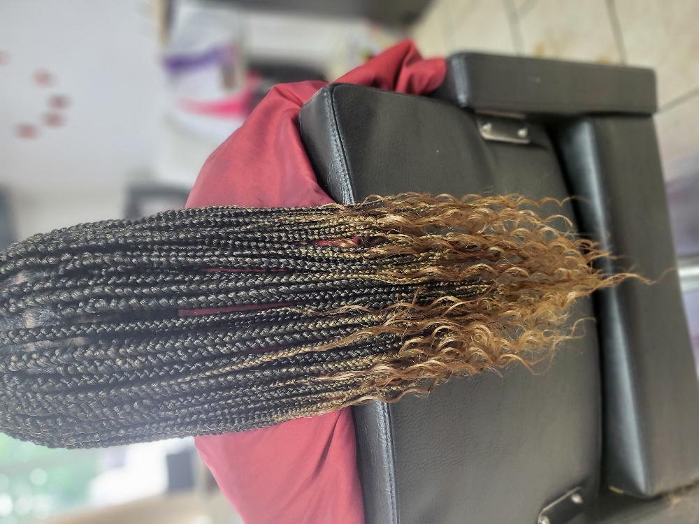 Goddess/Bohemian Box Braids at Critique Finishes in Texarkana, TX