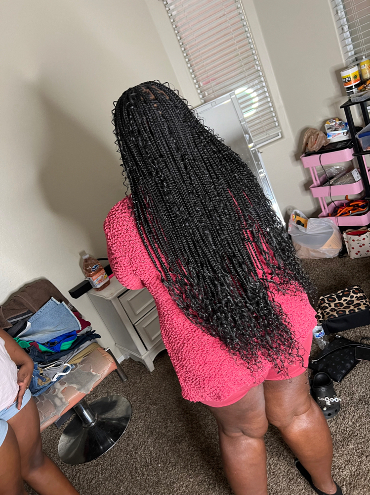 Small Boho Knotless