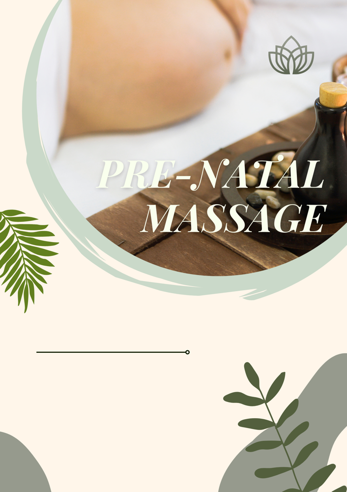 60 Min Prenatal Massage