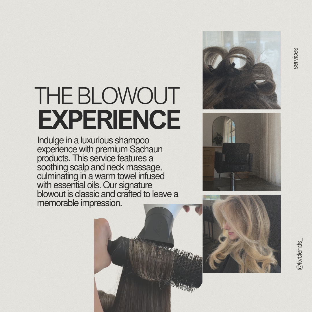 Blowout Experience at KVBLENDS | RUMOURED in Frisco, TX