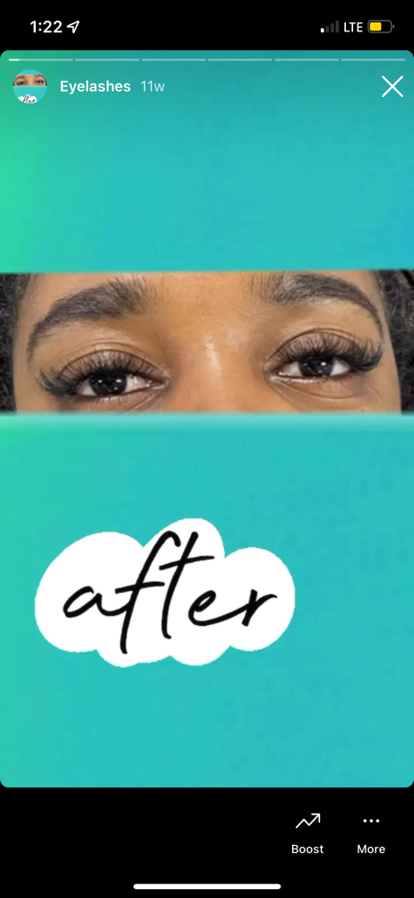 Eyelash Clusters