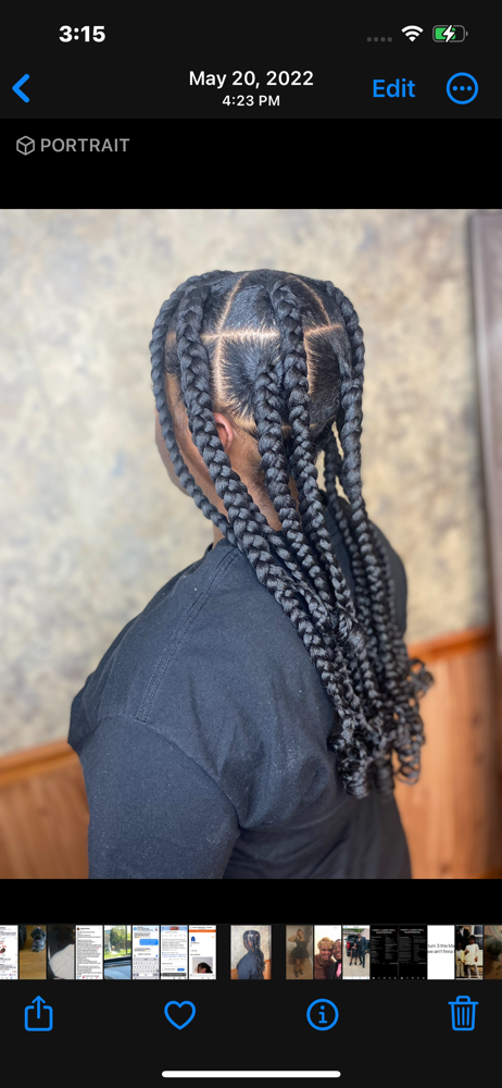 Jumbo Knotless Braids