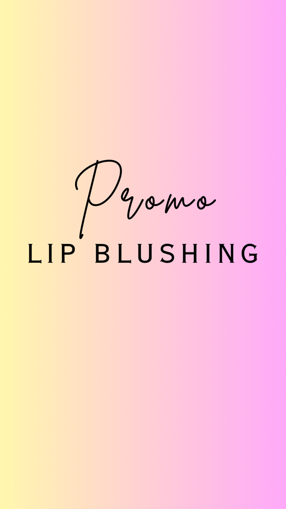 PROMO LIP BLUSHING