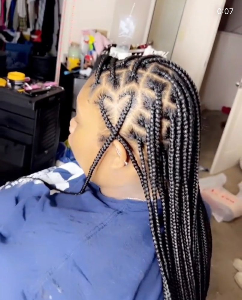 Medium Knotless Boxbraids