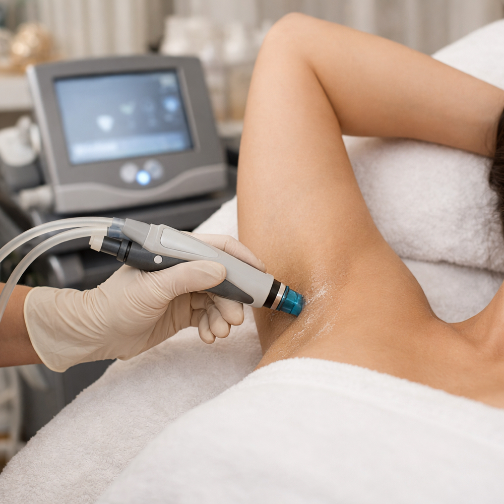 Underarm Hydrafacial at The Skyn Collective in Arlington, VA