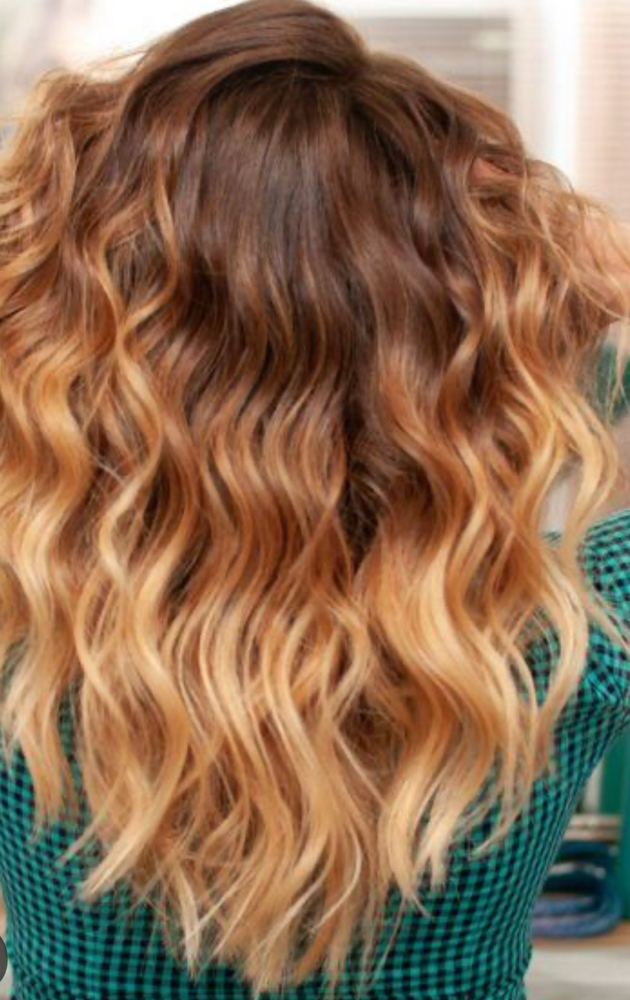 Ombre Hair Coloring