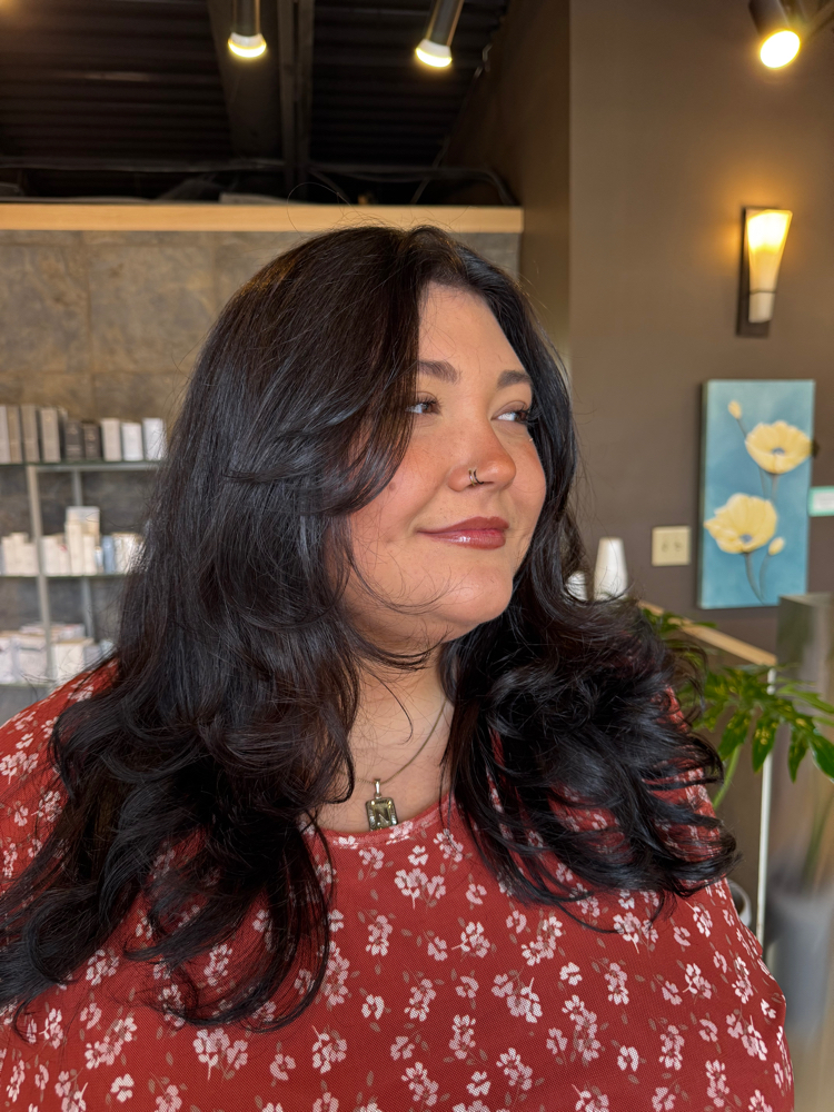 Haircut/Blowout at Anointed Roots in Greensboro, NC