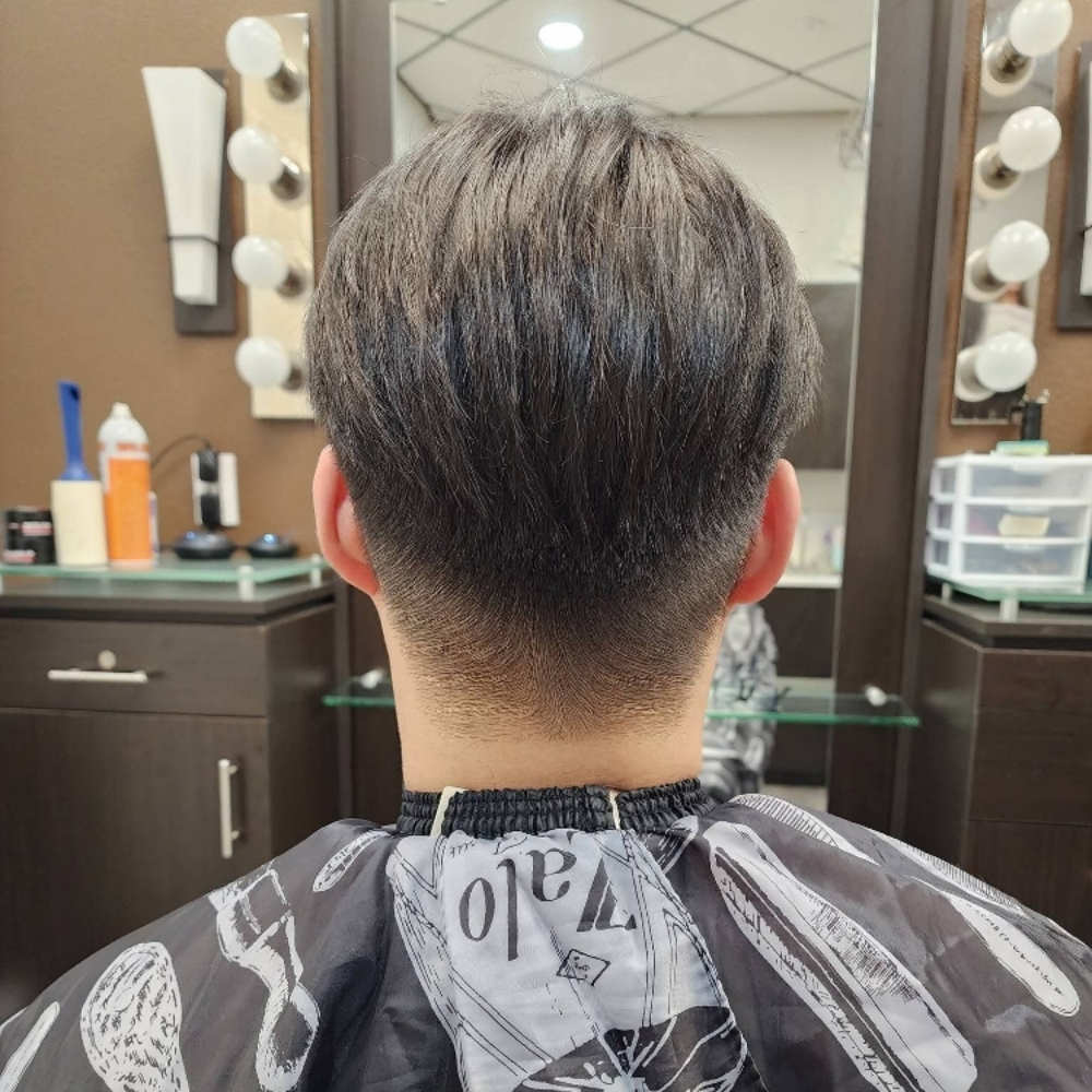 Men's Promotion Haircut at Serene Hair Designs in Woodbury, MN