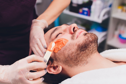 Men’s Full Face Wax
