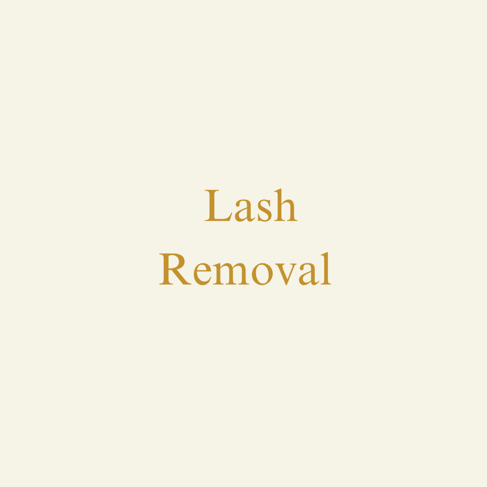 Lash removal