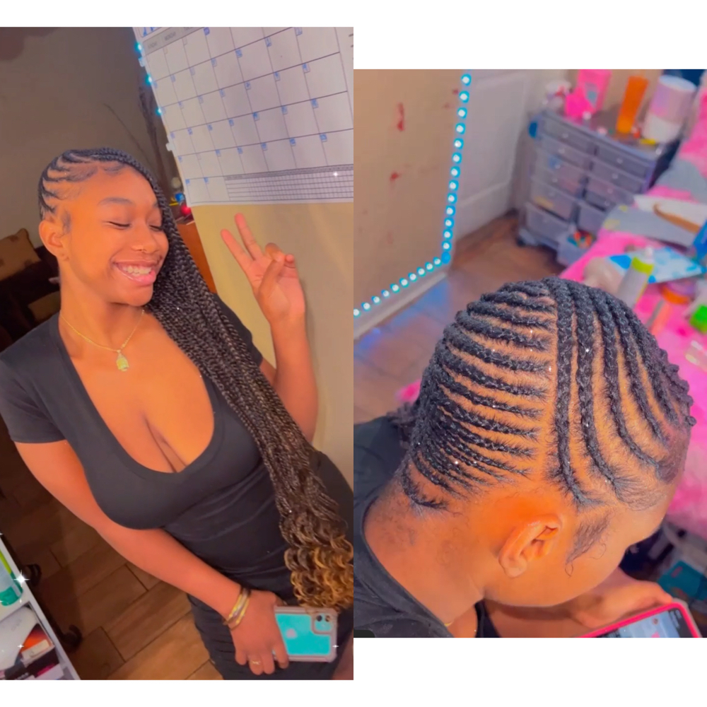 Lemonade Braids at HairrFlo in Los Angeles, CA