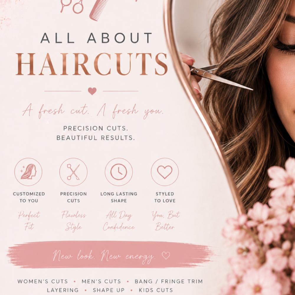 Women’s Haircut- Dry at Salon 3:23 in Prairie Grove, AR